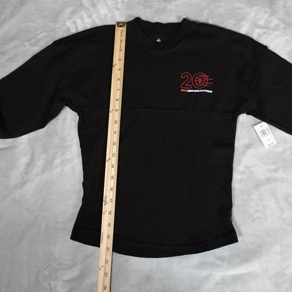 Disney ESPN Wide World Of Sports Spirit Jersey Youth Kids Small Black NEW - Picture 8 of 9